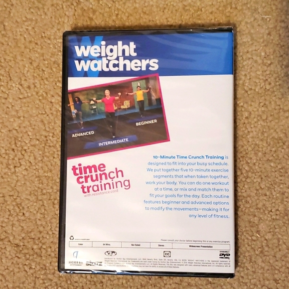 NWT Weight Watchers Workout DVD - Picture 2 of 2